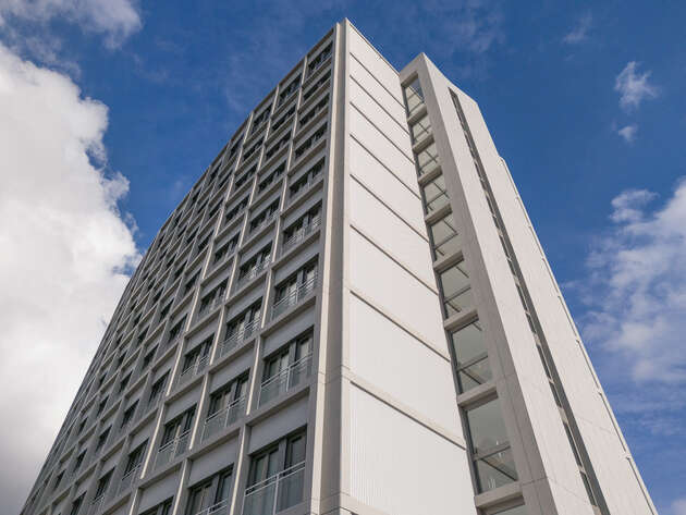 Vom Bundeswehrhochhaus zum Quartier Q45