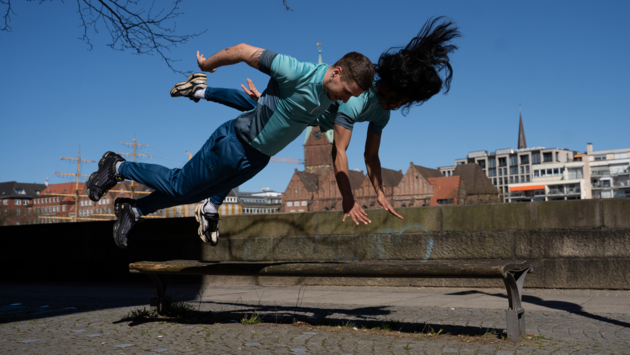 Bremen tanzt! Mit "steptext" durch die Stadt